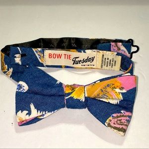 Bow tie Tuesday blue Jean blue design
